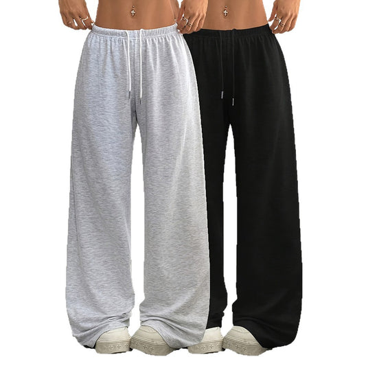 Loose, Casual Wide-leg Pants That Create A Slimming Look