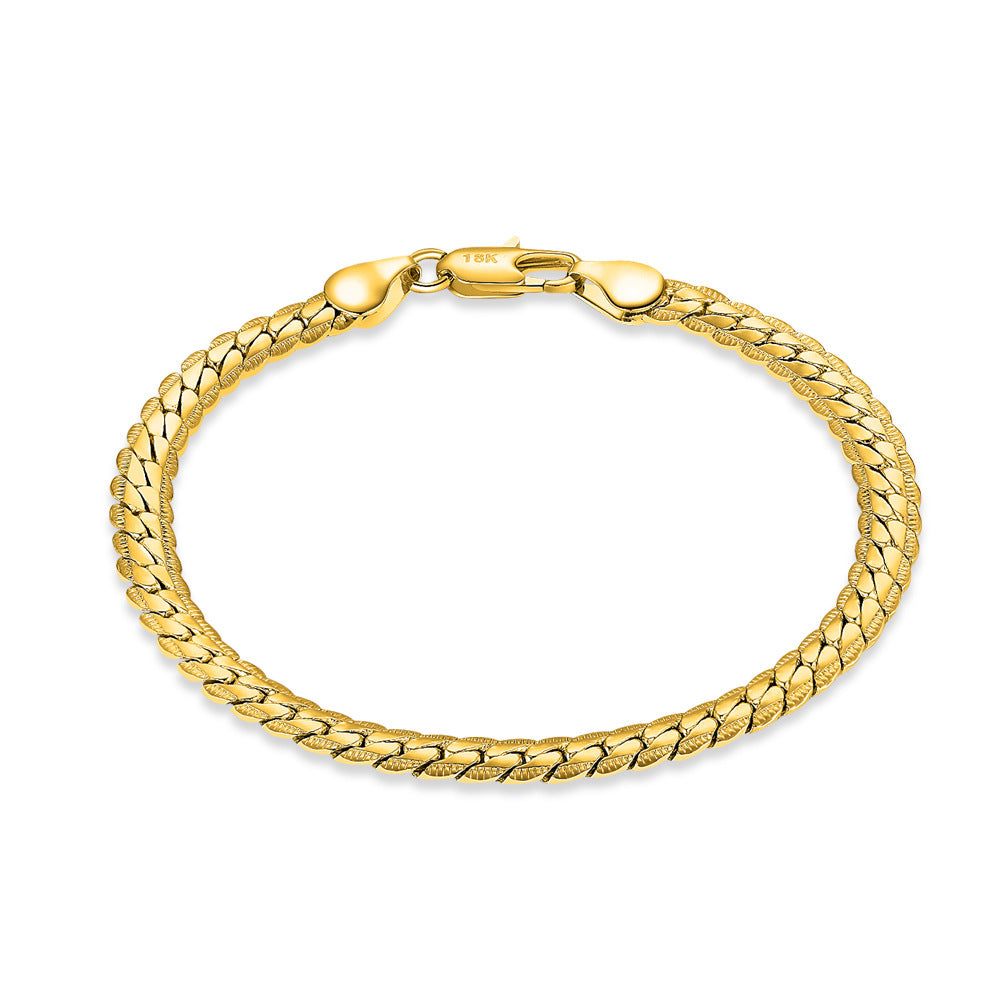 Gold Plated Silver Bracelet