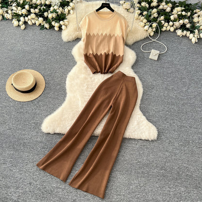 Laid-back High-end Womens Outfit With A Designer Touch