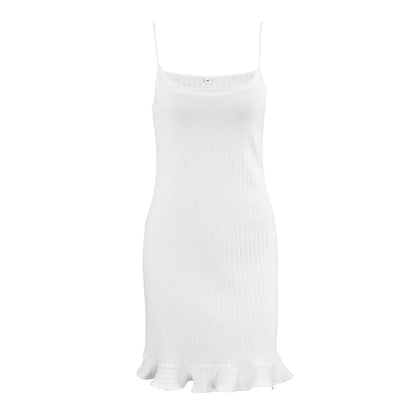 Womens Breathable Comfortable Pure-cotton Camisole Nightgown